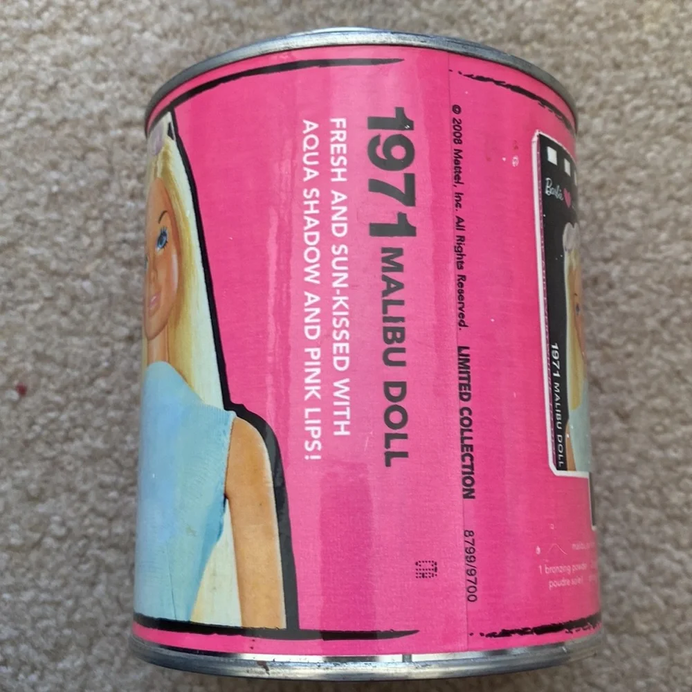 Stila Barbie metal/tin container